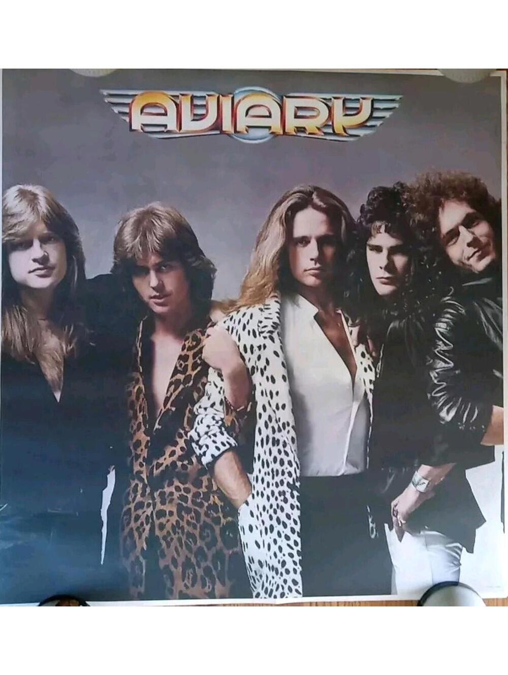 Vintage Original 1979 Large Aviary Album Promo Poster Epic Records Rock Music